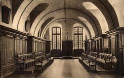 CPA Abbey St Pierre de Solesmes the Sarthe the chapter