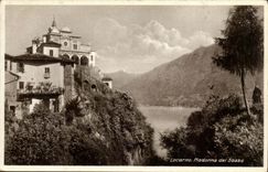 Italy Italia Locarno CPA Madonna del Sasso