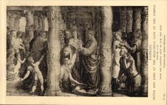 CPA Raphael Peter and John At the beautiful spoils off the temple Victoria and Albert Museum