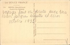 Rouen CPA Frontage of the cathedral