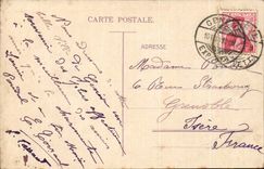 Switzerland Geneva CPA the island Rousseau and swans