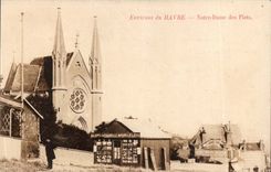 Environs du Havre CPA Notre DAme des Flots