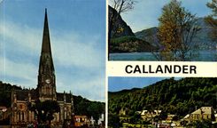 The United Kingdom Scotland MODERN CARD Callander