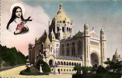 Lisieux CPA die Basilika