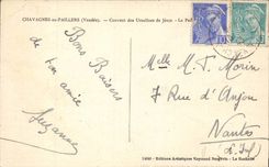 Chavagnes Paillers CPA in der Brut Ursulines von Jesus