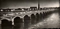 Bordeaux CPA the bridge on the Garonne