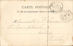 Bordeaux CPA Statue of Tourny