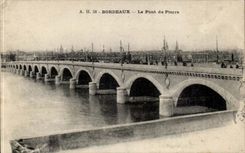Bordeaux CPA the stone bridge