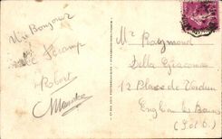 Fecamp CPA Panorama genommen vom Mass der Jungfrau