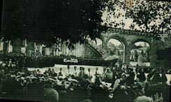 Lourdes CPA the blessing of the patients during the Procession
