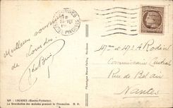 Lourdes CPA the blessing of the patients during the Procession