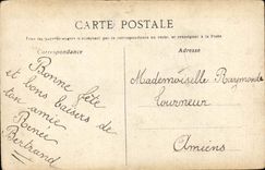 CPA gute Phantasie feiert Fleurs