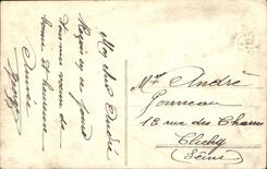 CPA Fantasy Flowers Happy New Year