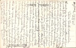 Hyeres palm trees CPA Which occurred Costa de Beauregard