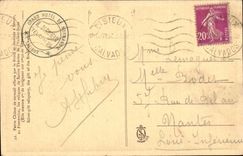 CPa Petie drives out in vermeil offered by Brazil Sainte Therese of the Jesus child