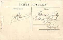 Saint Germain in Bush hammer CPA the terrace Built by Ours View