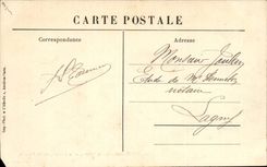 Saint Germain im Buschhammer CPA das Schloss gesehen vom Fussboden