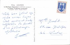 CPA With the cave of Lourdes I have request for you