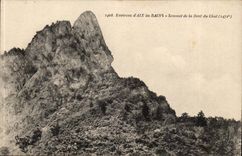 surroundings of Aix les Bains CPA Summit of the tooth of the cat (1472m)