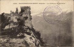 St Pierre d' Albigny CPa the castle of Miolans