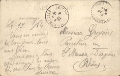 St Pierre d' Albigny CPa the castle of Miolans