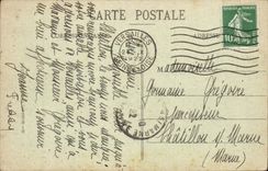 Park of Versailles CPA Diana the Huntress and the alley of the Three Fountains