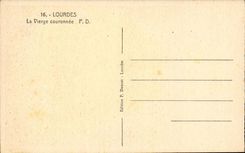 Lourdes CPA the virgin couronnee