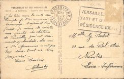 Versailles CPA the castle Gallery of the Battles