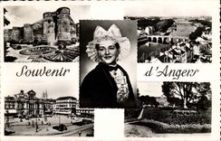 CPA Souvenir Of Angers