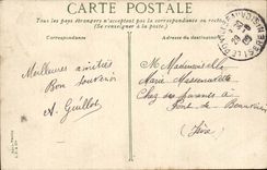 Lake of Le Bourget CPA the abbey of High Combe