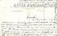 Paris CPA die Hutte des Warters