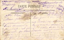 Angers CPA Statue of Beaurepaire