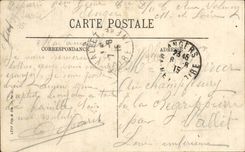 Angers CPA Statue of Beaurepaire