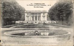 Versailles CPA the palate of Small Trianon