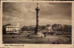 Paris CPA Places Bastille