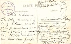 Phantasie Paris CPA Deu kront Herz Montmarte Hirondelles