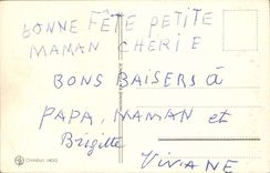 CPA gute Phantasie feiert Fleurs