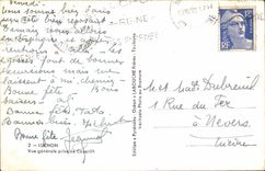 Luchon CPA View taken of Cazarilh