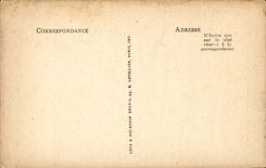 Langeais CPA das Schloss die Innenfront der Kirche