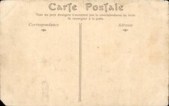 Compiegne CPA principal FAcade of the castle dimensions park