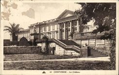 Compiegne CPA the castle