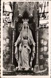 issoudun CPA Basilica Our Lady of the Sacring Heart Statue of the virgin
