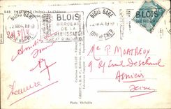 Valencay CPA the castle Entrance