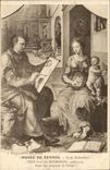 Museum of Rennes CPA Dutch Ecole Veen says Heemskerk Saint Luc painting the Virgin