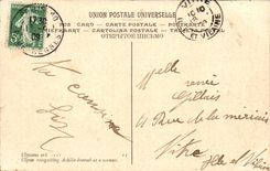 Frans Franck (the young person) CPA grateful Ulysses Achille disguises as a Musee woman of Louvre