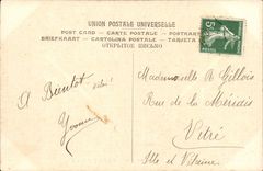 Museum of Crossbred Bordeaux CPA to the gulf Juan Sebilleau (Paul)