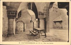 CPA High Koenigsbourg Court of the guards