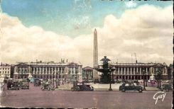 Paris CPA the place of the Harmony