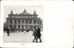 Paris CPA die Oper