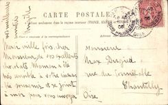 Paris CPA Fountain Saint Michel